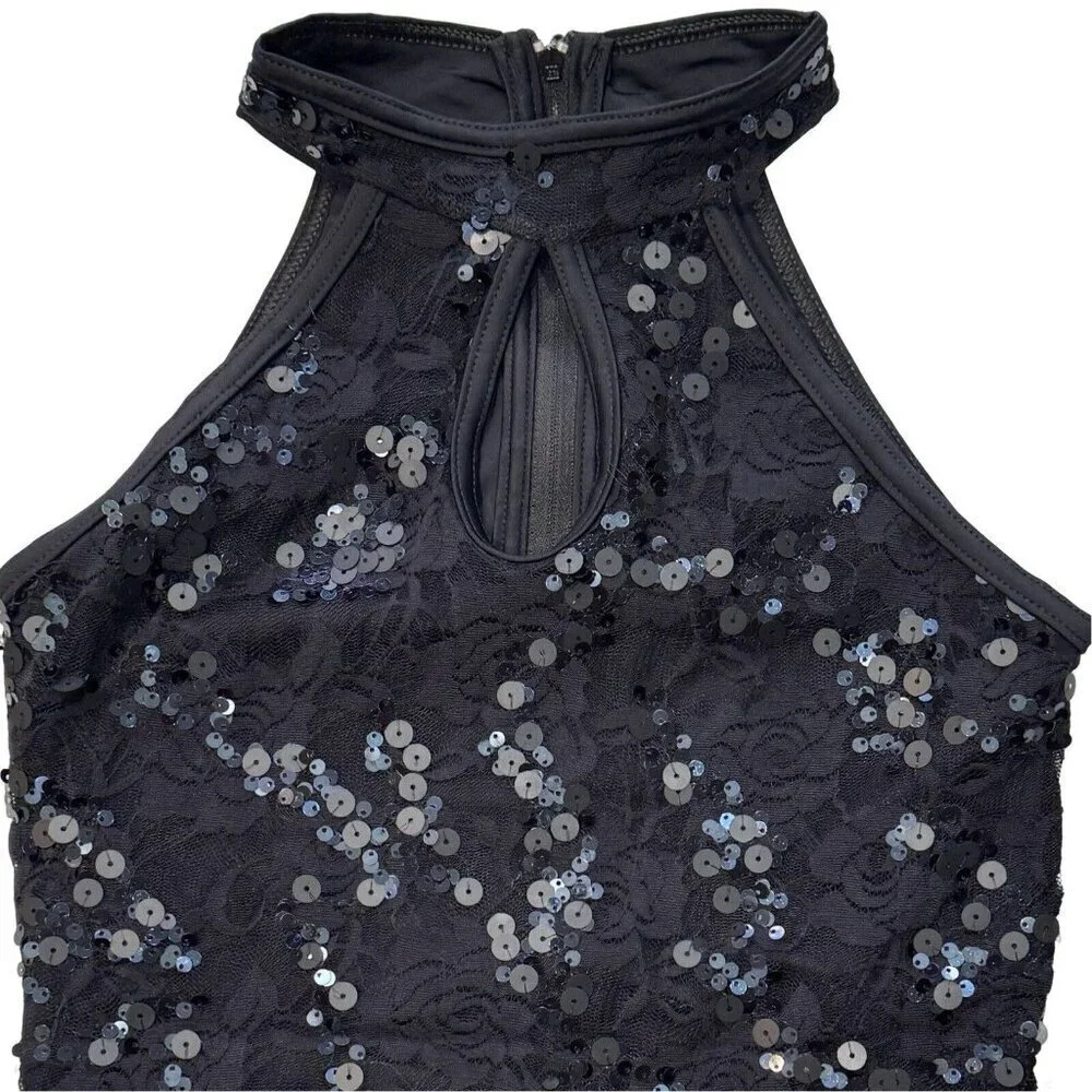 Weissman black sequin